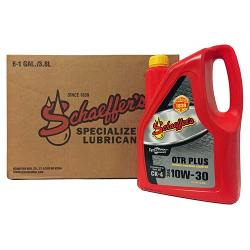 Schaeffers 0711 Diesel Engine CK-4 OTR Plus Engine 10W-30 Oil | (6) 1 Gallon Jugs