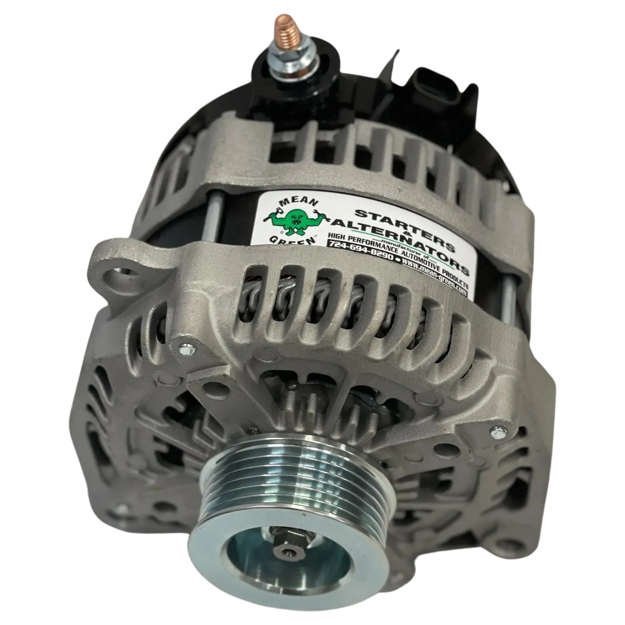 Mean Green High Output Alternator Fits 65-71 Ford Fseries/ Expedition/ –  Midwest Aftermarket