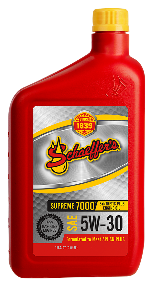 Schaeffer's 0701-012 Supreme 7000 Synthetic Plus 5W-30 12 quarts