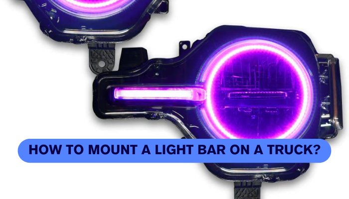 How to Mount a Light Bar on a Truck