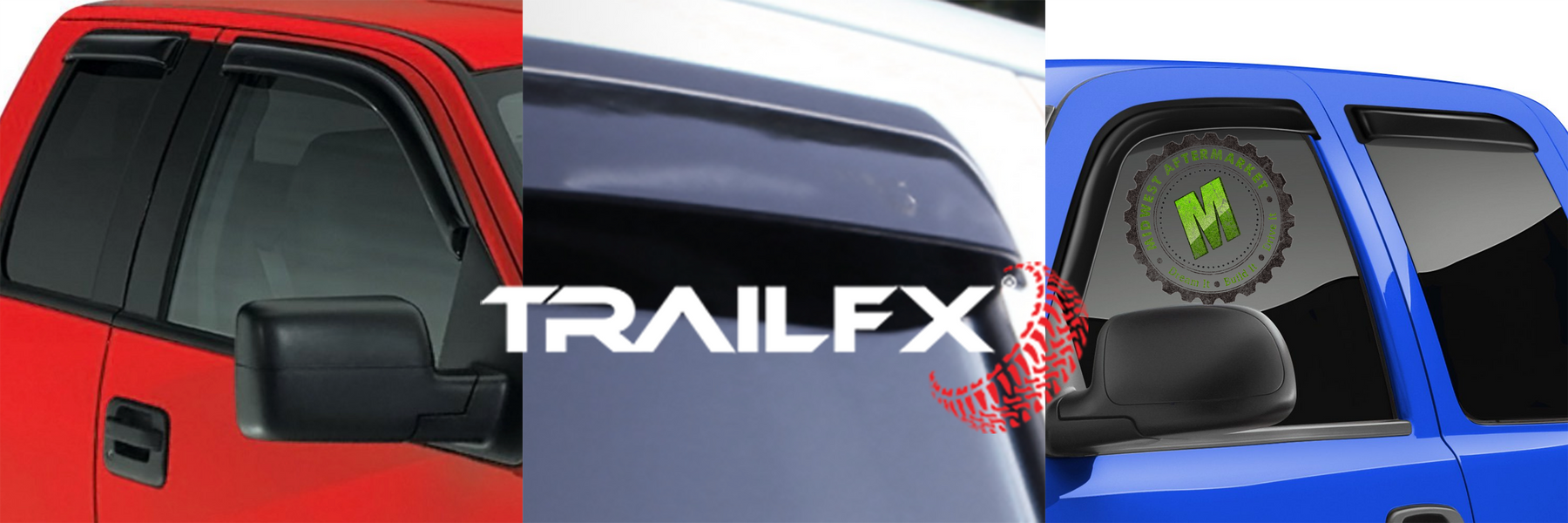 TrailFX Tape On Rainguards