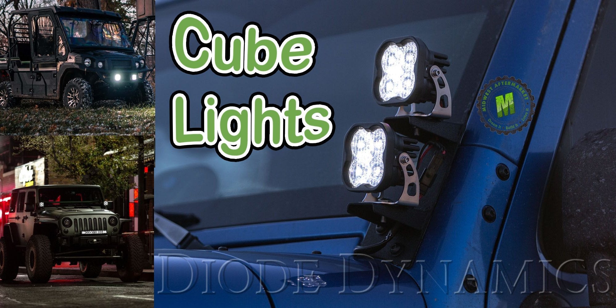 Cube and Pod Lights - Midwest Aftermarket