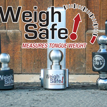 Weigh Safe Drop Hitch with Tongue Weight Gauge