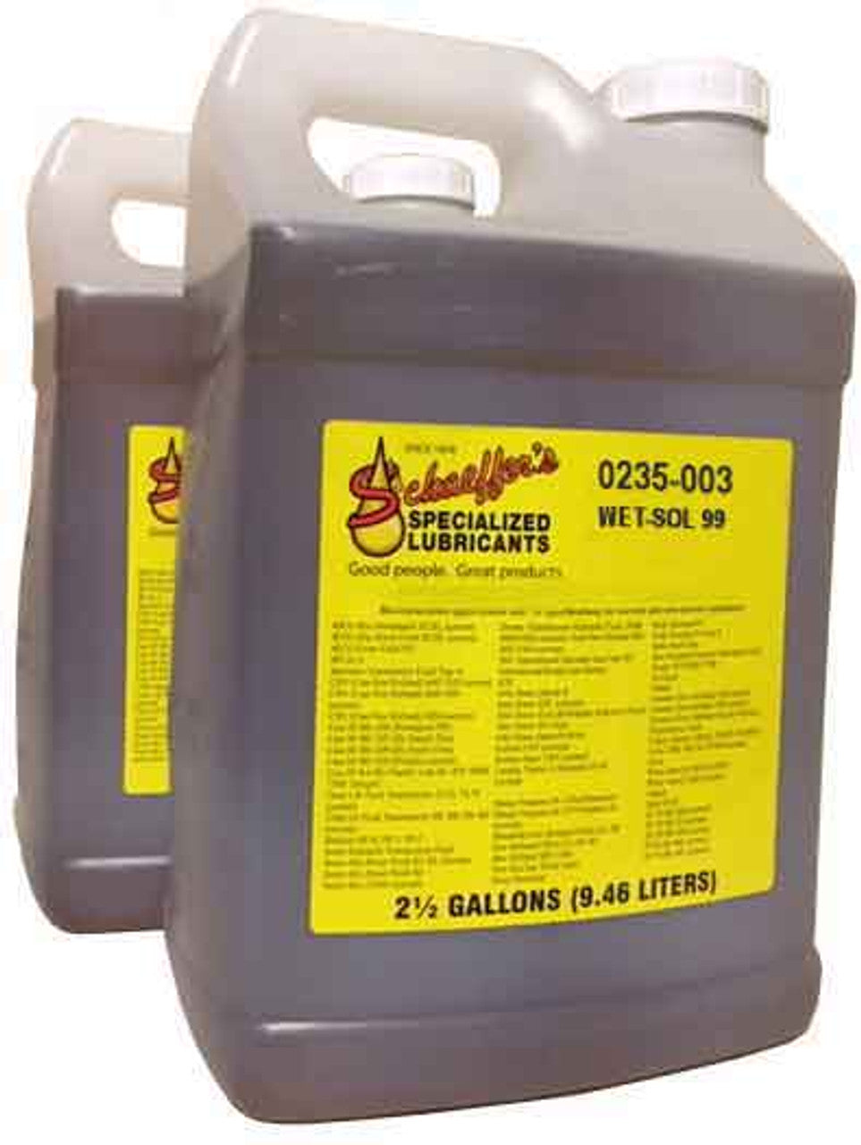 Schaeffers Wet-Sol 99 Concentrate Surfactant Wetting Agent | (2) 2.5 Gallon Bottles