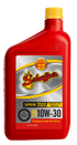 Schaeffer's 0703 Supreme 7000 Synthetic Plus 10W-30 Gasoline Engine Oil | (12) 1 Quart Bottles