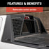 Midwest Aftermarket truck accessory featuring Aries 15-C F150 Headache Rack with rugged design