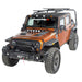 Kit de portaequipajes de techo Sherpa 11703.22 de Rugged Ridge, compatible con Wrangler (JK) 2007-2018