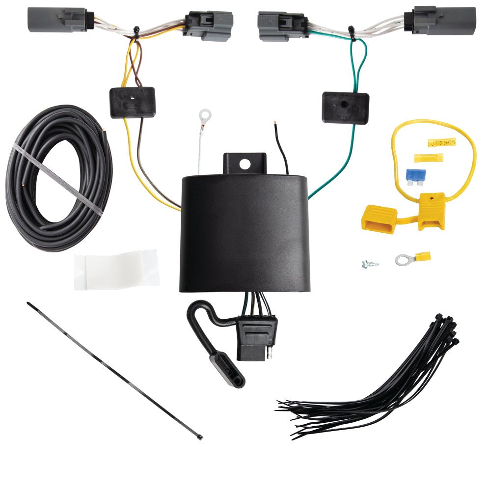 Draw-Tite T-One Trailer Wiring Harness 4 Way with Upgraded Circuit Protected Modulite | Fits 2022-2025 Ford Maverick