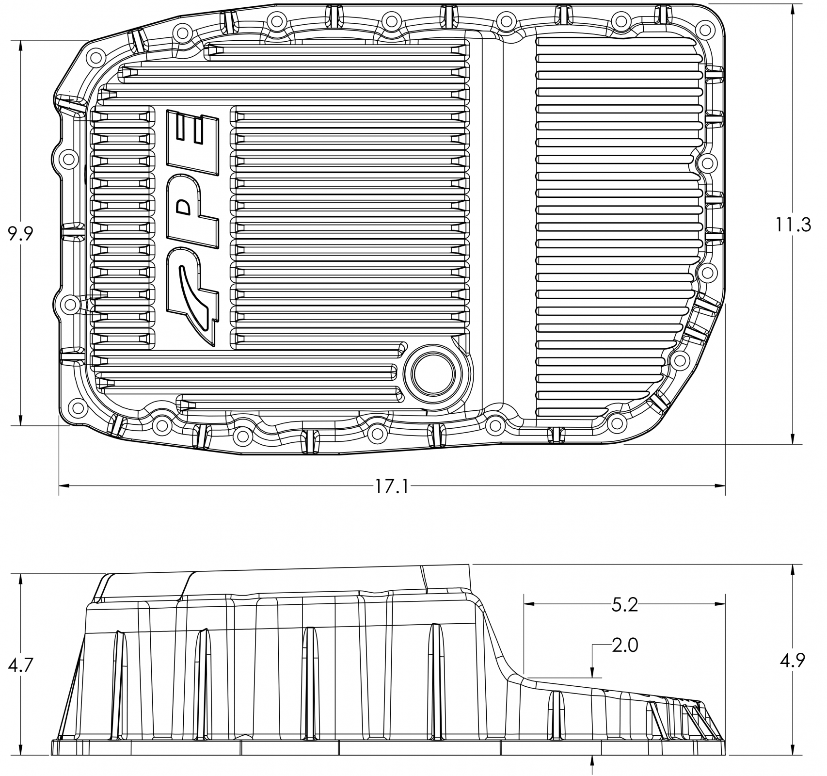 Upgrade Your Ride with PPE Heavy-Duty Transmission Pan