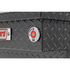 Weather Guard Crossover Saddle Box Gray Aluminum Compact Midsize Tool Box