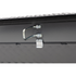 Weather Guard Crossover Saddle Box Gray Aluminum Compact Midsize Tool Box