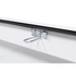 Caja de herramientas Weather Guard de 56" de montaje lateral bajo, perfil estándar, acero blanco, 56 x 17 x 13"