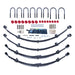 Rugged Ridge 18401.25 Suspension Lift Kit Fits 87-95 Wrangler (YJ)