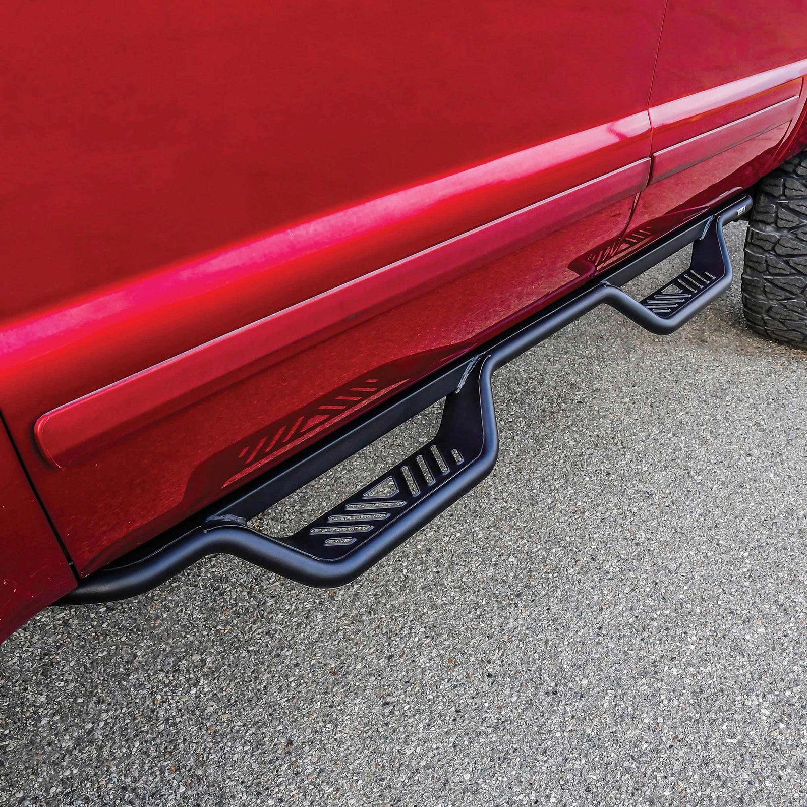 Westin Outlaw Drop Nerf Step Bars Fits 1999-2016 Ford Superduty Crew Cab