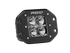 RIGID D-Series PRO LED Light - Flood Optic, Flush Mount, Single