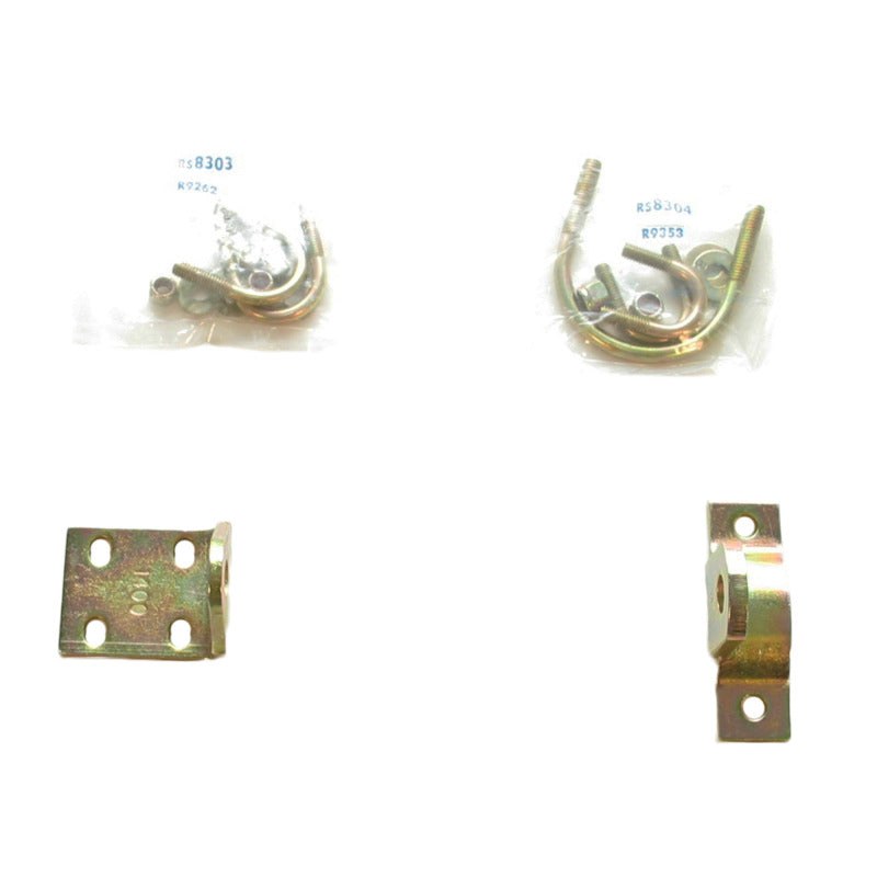 Rancho Front Steering Stabilizer Brackets Kit | Fits 1960-1965 International AM120 1954-1955 Dodge C-1 C-3