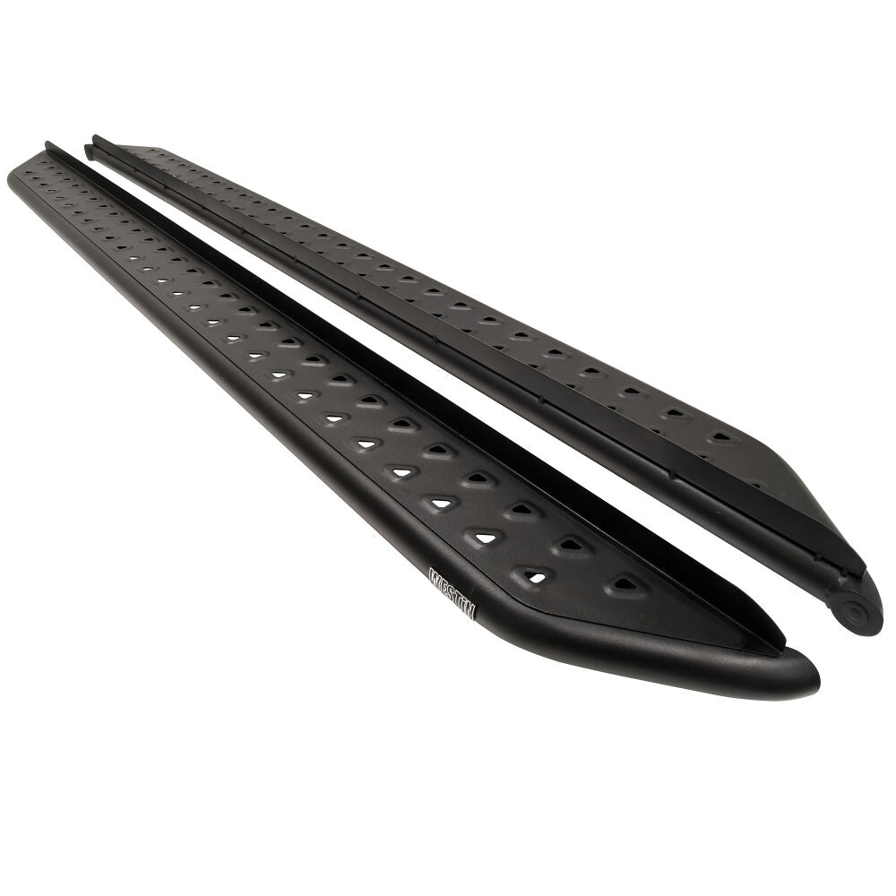 Estribos Westin Outlaw compatibles con Silverado/Sierra 1500/2500/3500 CC 2014-2019