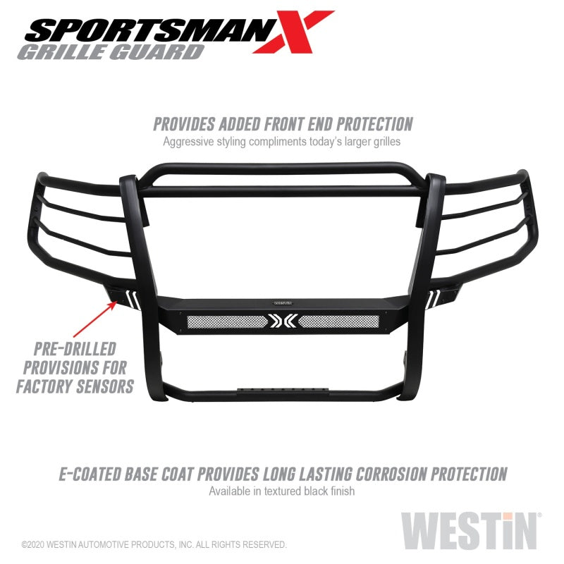 Westin Sportsman X Grille Guards Fits 2015-2020 Chevy Suburban/Tahoe