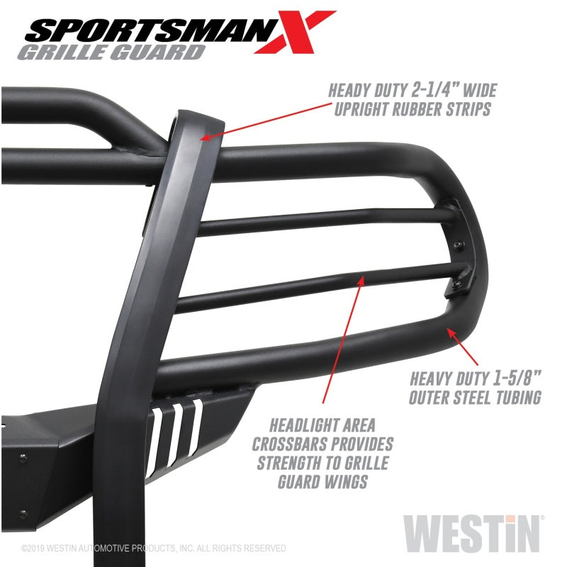 Westin Sportsman X Grille Guards Fits 2012-2021 Nissan Frontier