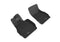 3D MAXpider3D MAXpider KAGU BLACK Floor Mats Compatible with CHEVROLET CORVETTE / E - RAY (C8) 2020 - 2025 | L1CH09611509