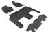 3D MAXpider3D MAXpider KAGU Black Floor Mats for Dodge Grand Caravan with Stow'n Go Bucket 2nd Row 2008 - 2020 | L1DG01601509