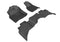 3D MAXpider3D MAXpider Compatible with DODGE RAM 1500 QUAD CAB 2012 - 2018 / RAM CLASSIC QUAD CAB 2019 - 2024 KAGU BLACK R1 R2 (2 EYELETS) | 3D MAXpider L1DG01901509