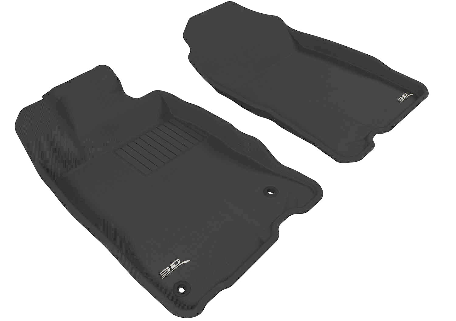 3D MAXpider3D MAXpider KAGU Floor Liners Compatible with HONDA CR - Z 2011 - 2016 Black | L1HD03511509