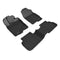 3D MAXpider3D MAXpider KAGU BLACK Floor Mats Compatible with HONDA CIVIC 2022 - 2025 R1 R2 (NO REAR USB PORT) | L1HD12001509