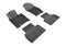 3D MAXpider3D MAXpider Car Floor Mats Compatible with INFINITI Q50 2014 - 2017 KAGU BLACK R1 R2 | L1IN01701509