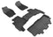 3D MAXpider3D MAXpider KAGU BLACK Floor Mats Compatible with JEEP COMMANDER 2006 - 2010 | L1JP00701509