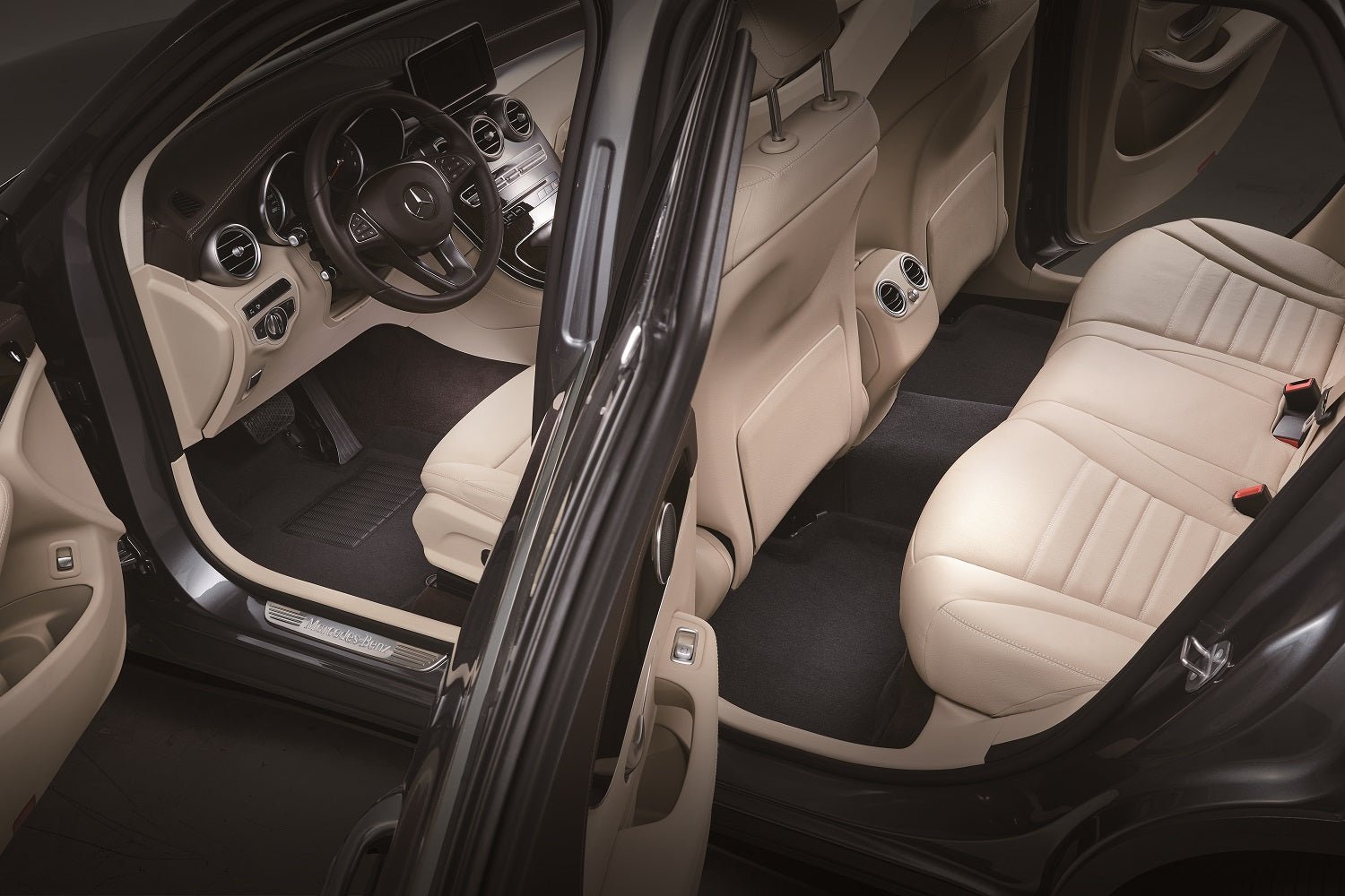 3D MAXpider3D MAXpider Floor Mats for Kia Telluride 7 - Seat 2020 - 2025 Elegant Black | L1KA05104709
