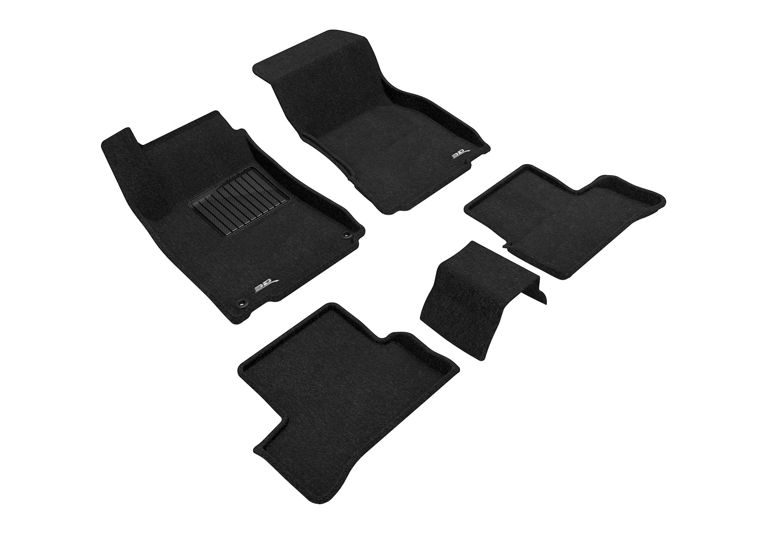 3D MAXpider3D MAXpider Elegant Black Car Mats Compatible with MERCEDES BENZ A - CLASS (V177) 2019 - 2022 / AMG 35 (V177) 2020 - 2021 / CLA 250 COUPE / AMG CLA 35/45 COUPE (C118) 2020 - 2025 | L1MB11204709