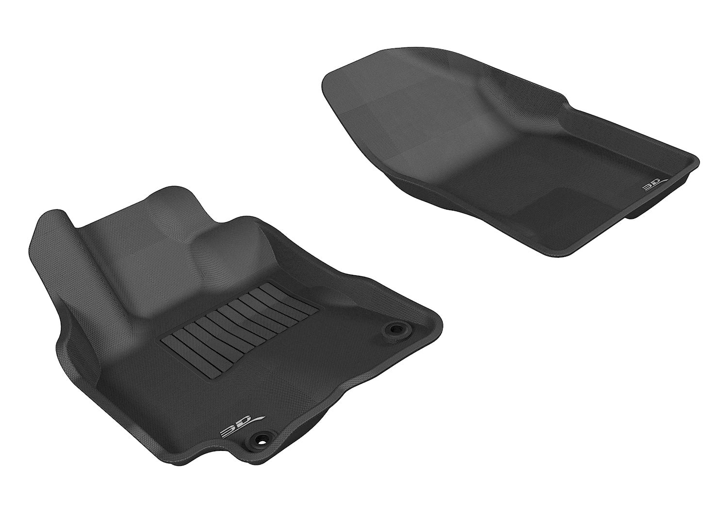 3D MAXpider3D MAXpider KAGU Black Floor Liners Compatible with PONTIAC VIBE 2009 - 2010 / TOYOTA COROLLA 2009 - 2013 / TOYOTA MATRIX 2009 - 2013 | L1PA00111509