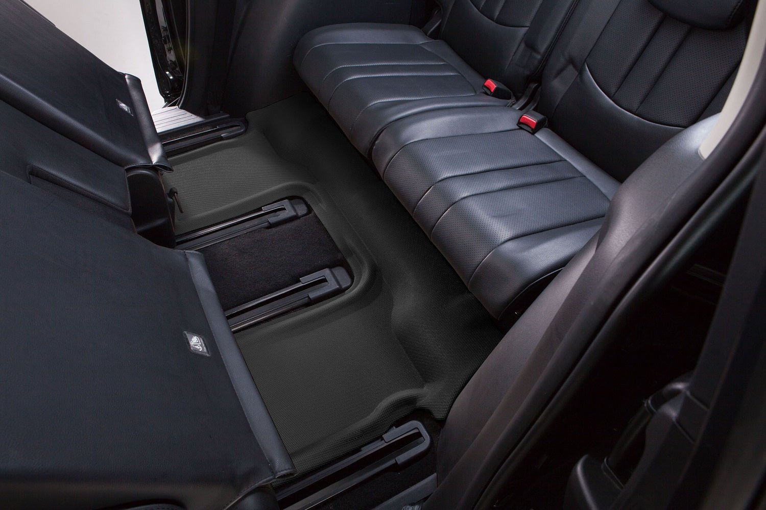3D MAXpider3D MAXpider KAGU Black Floor Mats Compatible with Tesla Model X 6 - Seat 2016 - 2021 | L1TL00131509