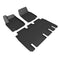 3D MAXpider3D MAXpider KAGU Black Floor Liners for Tesla Model X 5 - Seat 2022 - 2025 | L1TL04601509