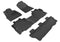 3D MAXpider3D MAXpider TOYOTA SEQUOIA KAGU BLACK Floor Mats | L1TY15201509