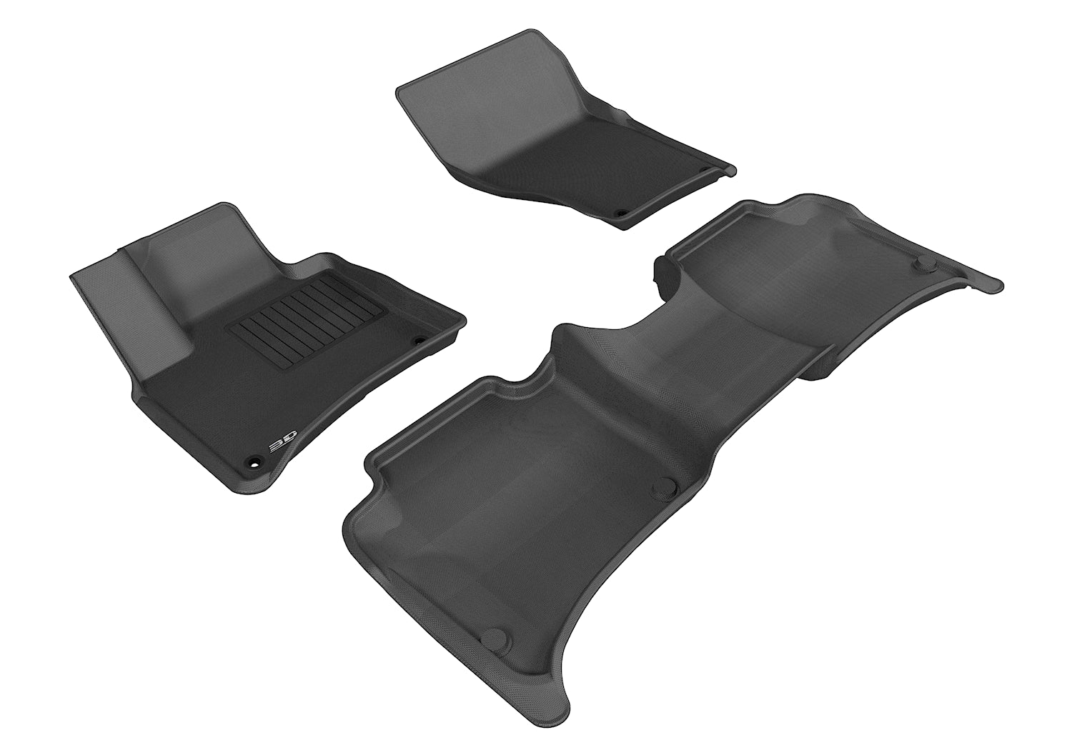 3D MAXpider3D MAXpider KAGU Floor Mat for VOLKSWAGEN TOUAREG 2011 - 2017 BLACK R1 R2 | L1VW05401509