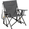 GCI Outdoor Kickback Rocker Lawn Chair Gray