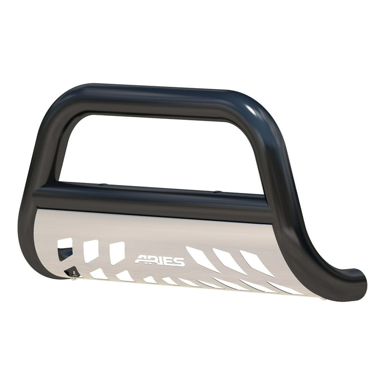 Midwest Aftermarket - Upgrade Your Ride with Aries Black Bull Bar for Toyota Tacoma