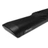 Raptor Series 5 inch Oval Slide Track Running Boards for 2019-2023 Dodge Ram 1500 Quad Cab - Black Textured Aluminum