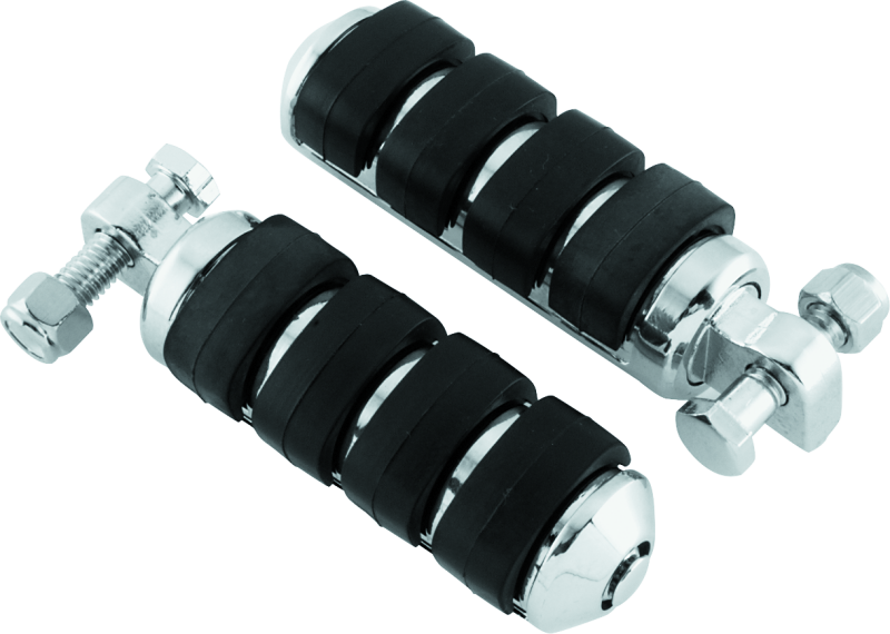 Midwest Aftermarket - Upgrade Your Ride with Kuryakyn ISO Pegs - Chrome Foot Pegs for Motorcycles
