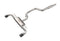 aFe MACH Force-Xp Stainless Steel Cat Back Exhaust Carbon Fiber Tips | Fits 2022-2025 Volkswagen GTI Gas L4 2.0L | 49-36454-C