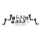 Westin HDX Stainless Drop Wheel-to-Wheel Nerf Step Bars | 56-5343352