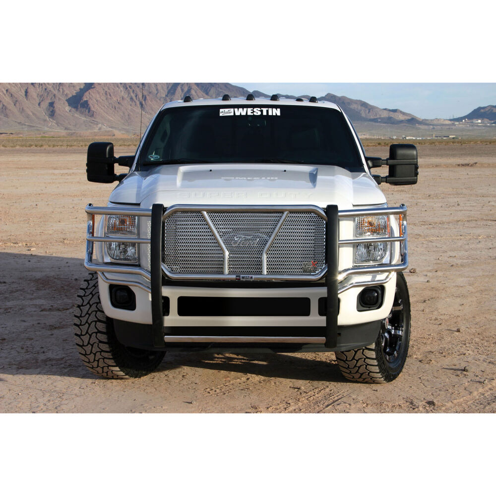 Westin HDX Grille Guard Fits 2011-2016 Ford F250/F350 Super Duty HD