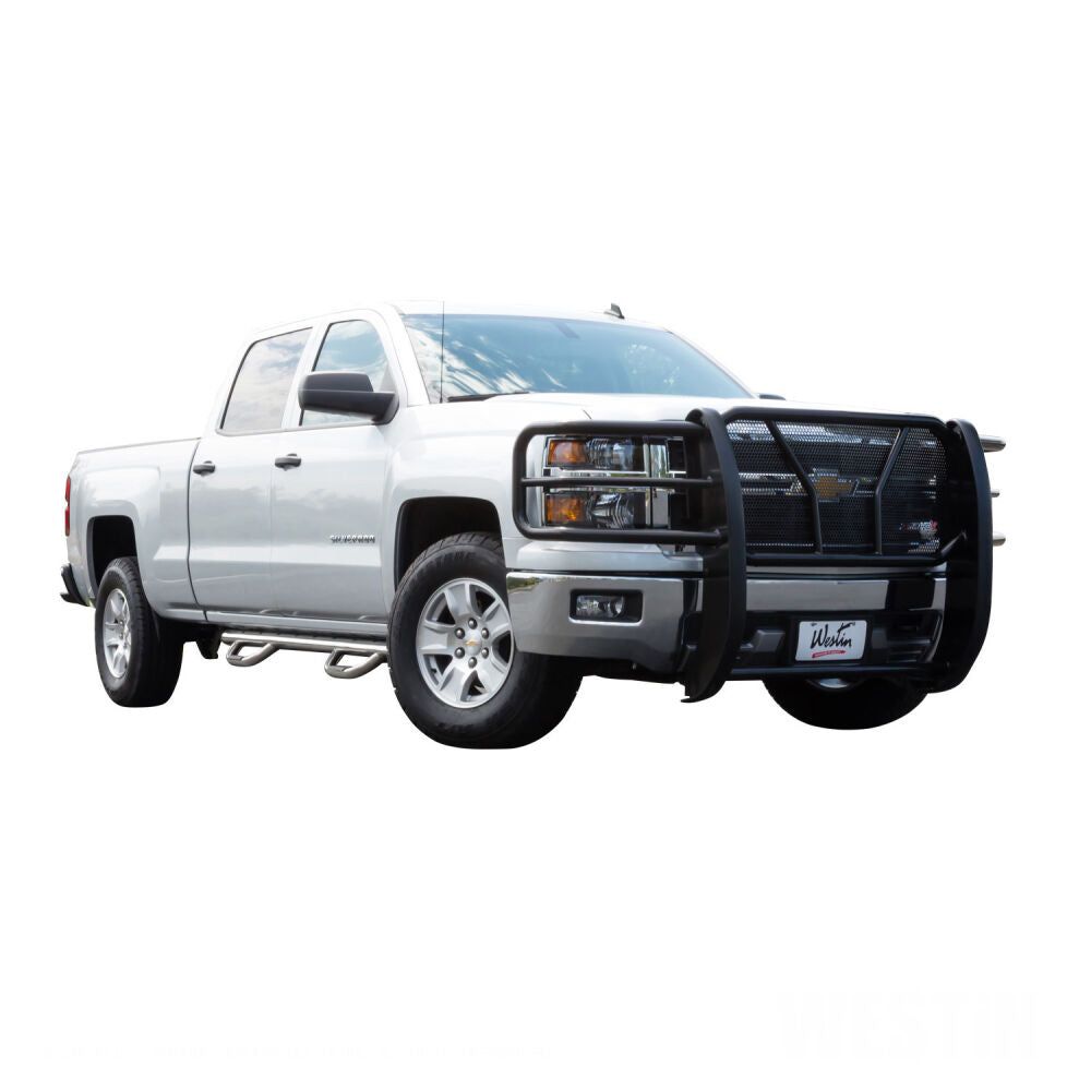 Westin HDX Grille Guard Fits 2014-2015 Chevy Silverado