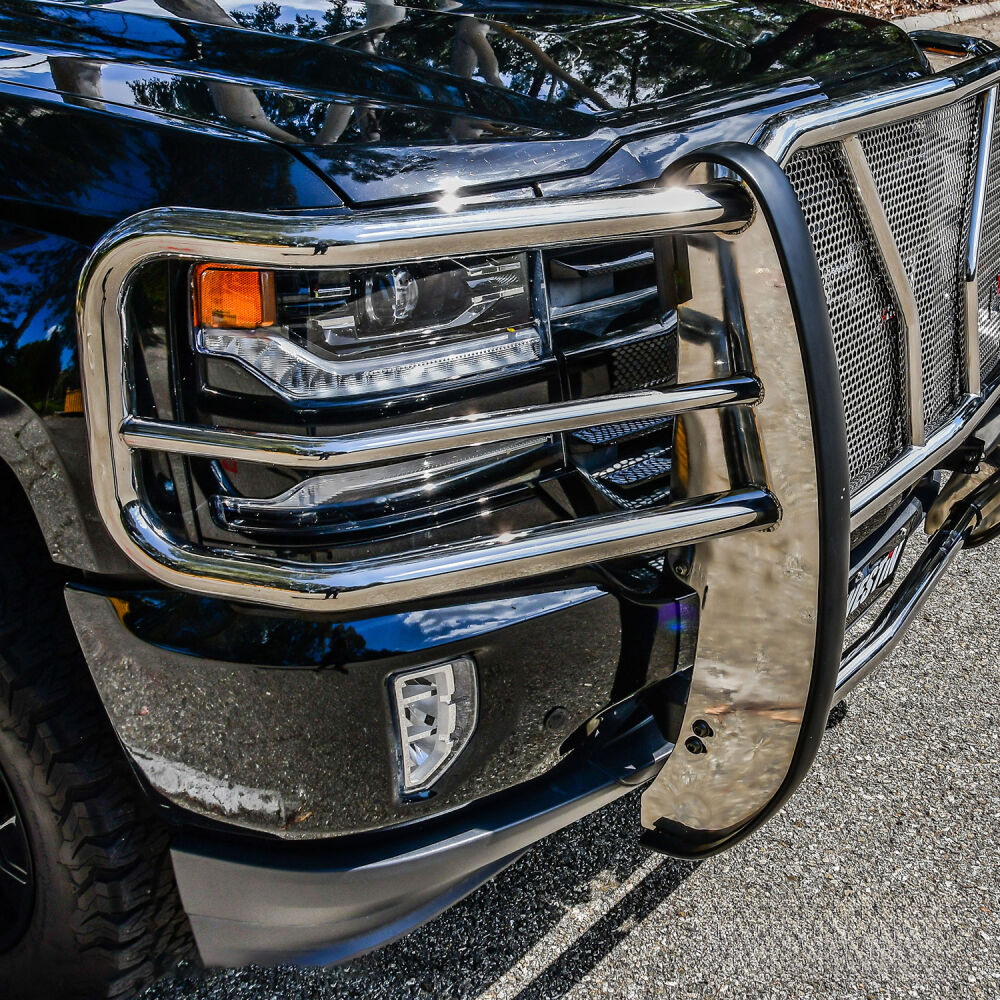 Westin HDX Grille Guard Fits 2016-2019 Chevy Silverado 1500