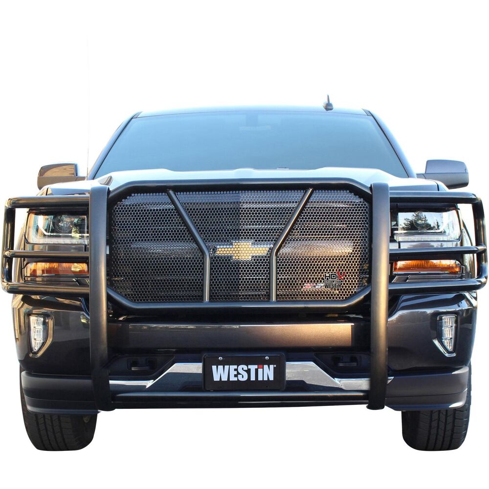Westin HDX Grille Guard Fits 2016-2019 Chevy Silverado 1500
