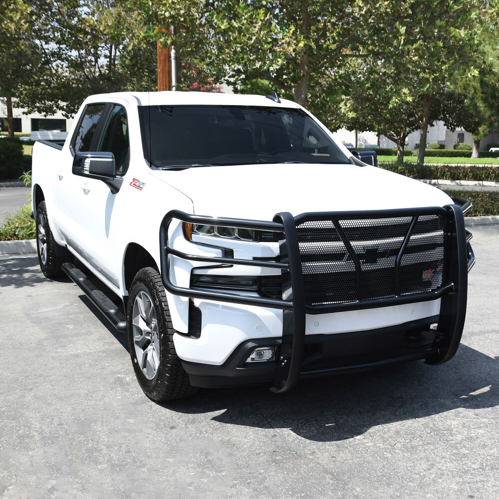 Westin HDX Grille Guard Black Fits 2019-2021 Chevy Silverado 1500 (EXCL LD)