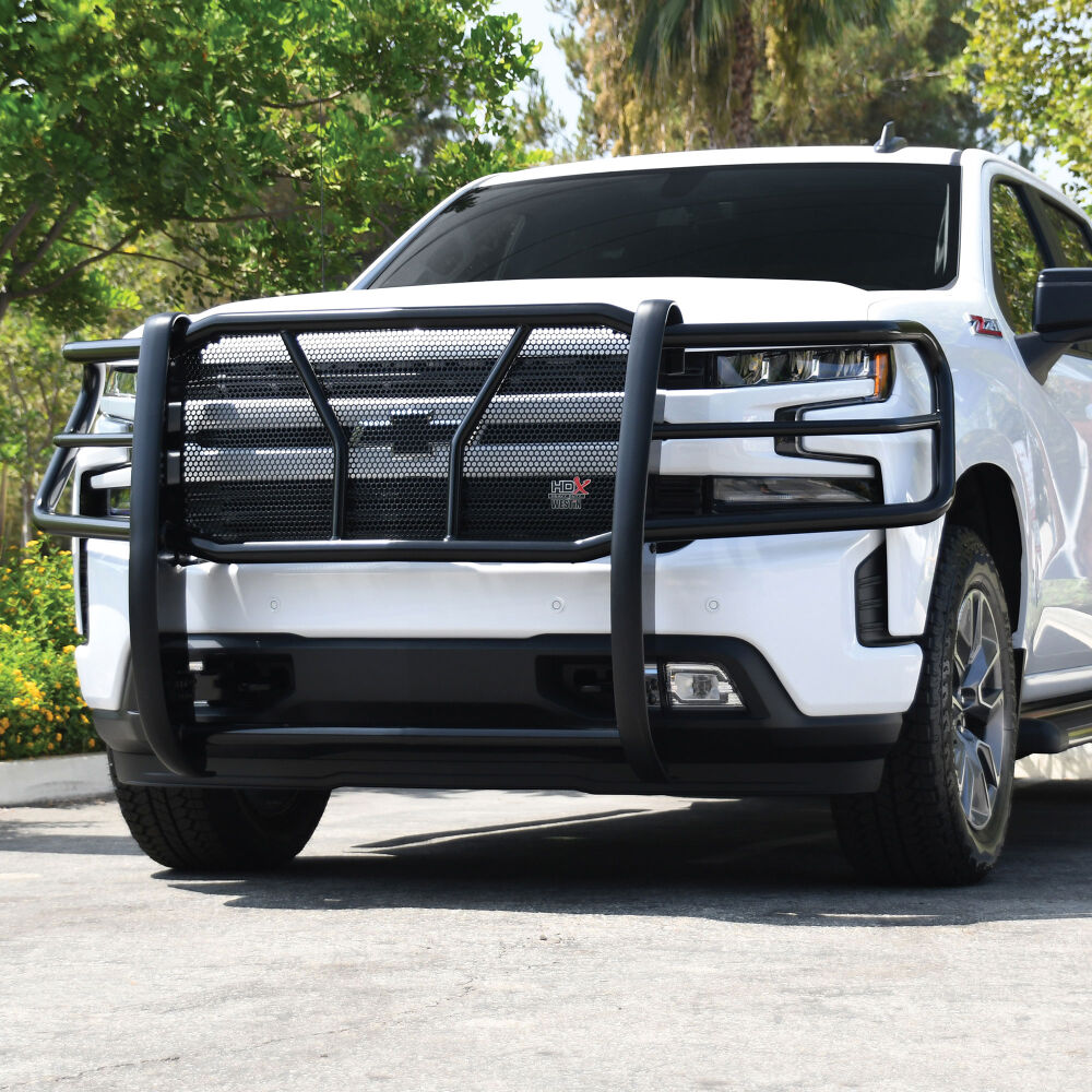 Westin HDX Grille Guard Black Fits 2019-2021 Chevy Silverado 1500 (EXCL LD)