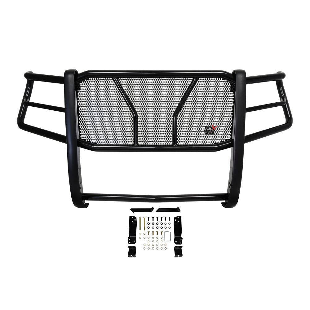 Westin HDX Grille Guard Black Fits 2019-2021 Chevy Silverado 1500 (EXCL LD)